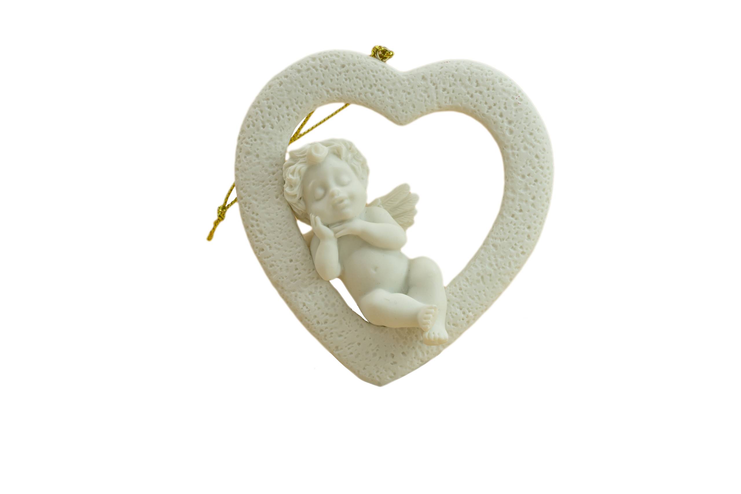 Ornamento angel corazon