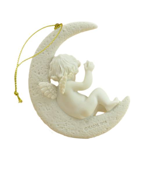 Ornamento angel luna