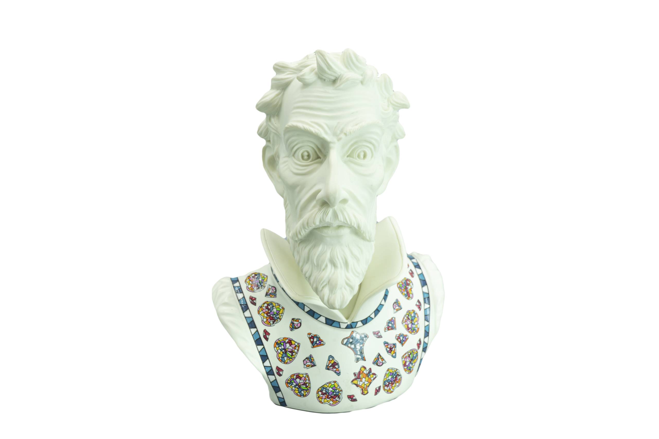 Busto Quijote teja