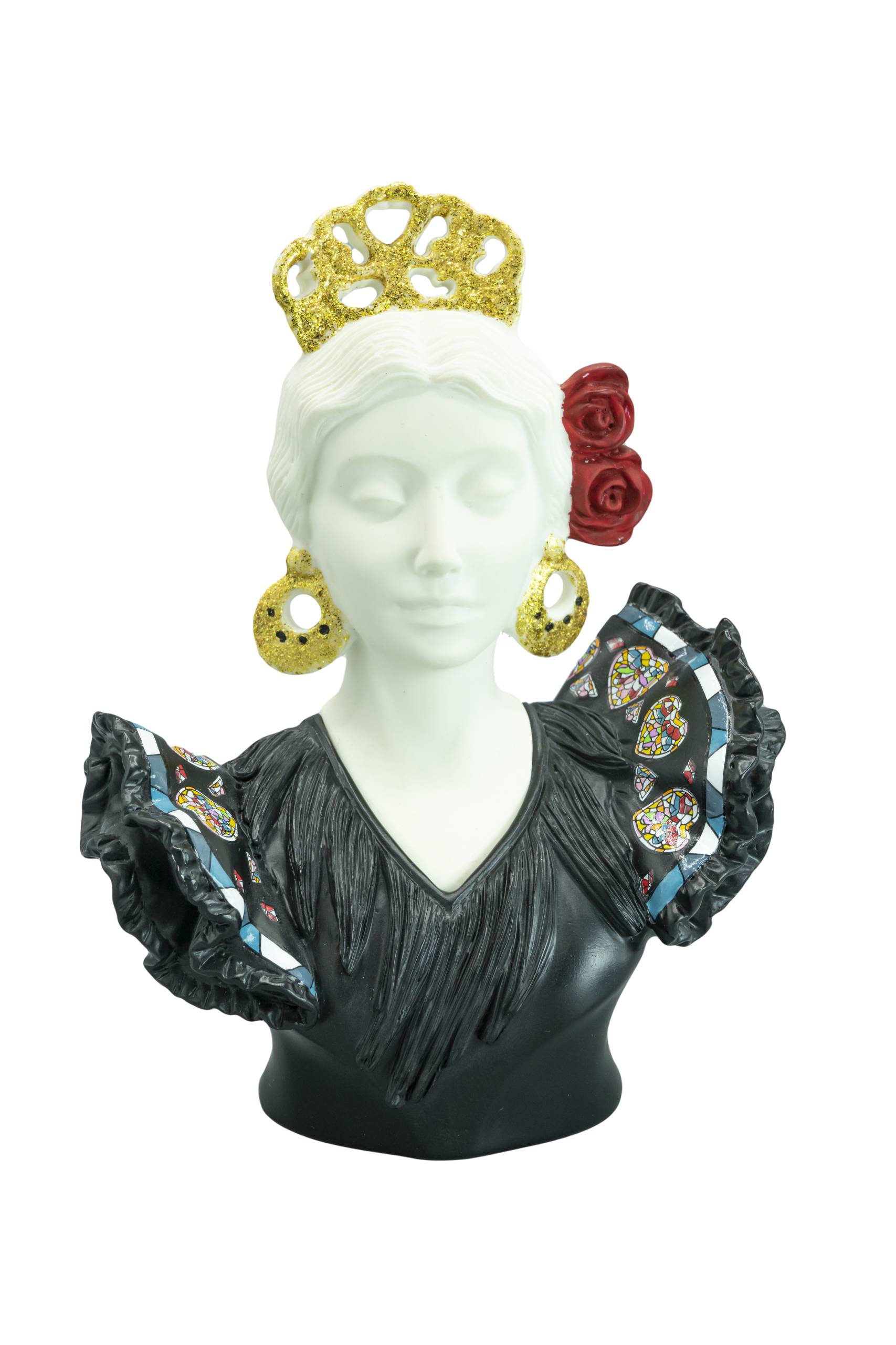 Busto sevillana teja - Imagen 3