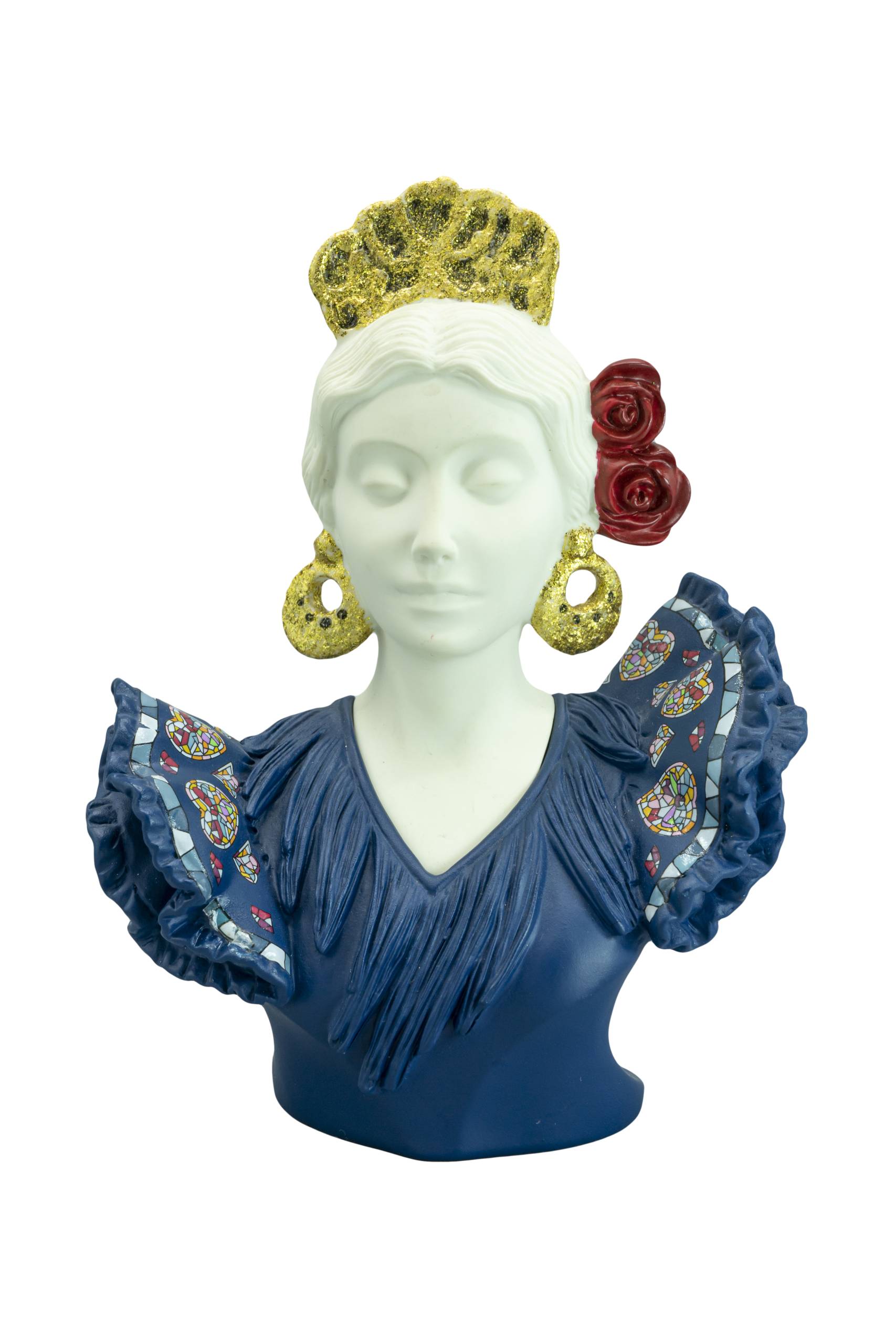 Busto sevillana teja