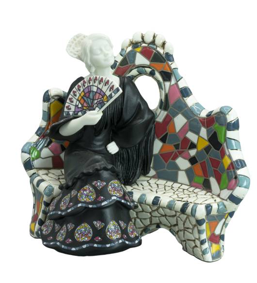 Abanicarse con arte (Gaudi) - Gaudi, Negro