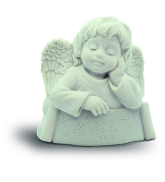 Ornamento angel pergamino